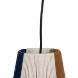 Loftslampe Papir Jern Striber 220-240 V 22 x 22 x 35,5 cm #6