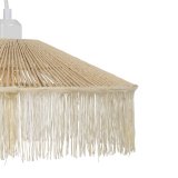 Loftslampe Beige Papir Jern 220-240 V 41 x 41 x 17 cm #5
