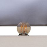 Bordlampe Brun Fldefarvet 60 W 220-240 V 25 x 25 x 51 cm #6