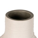 Vase Hvid Keramik 17 x 17 x 30 cm #2