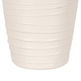 Vase Hvid Keramik 17 x 17 x 30 cm #5