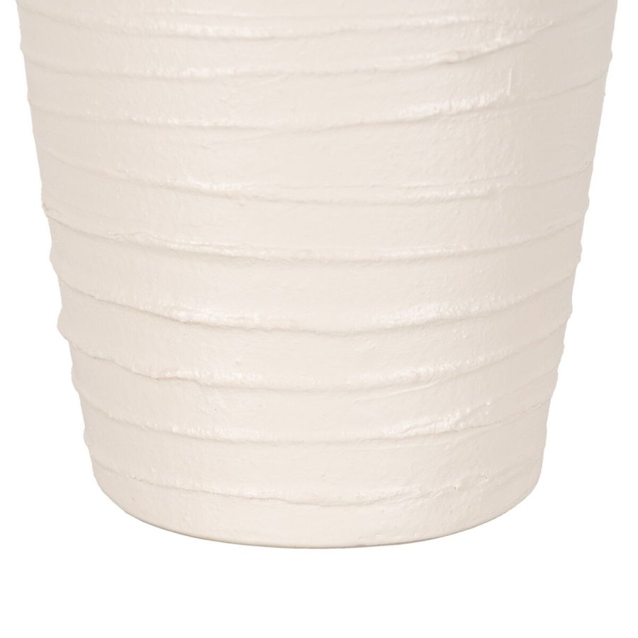 Vase Hvid Keramik 17 x 17 x 30 cm #5
