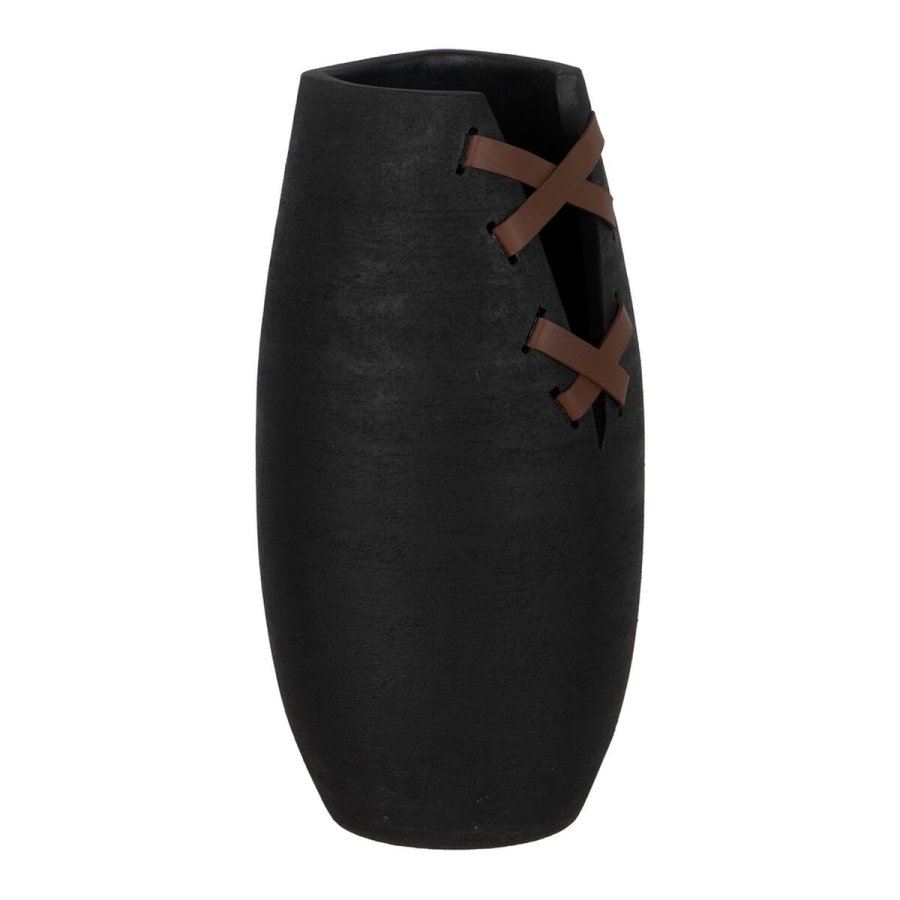 Vase Sort Keramik 20 x 20 x 41 cm #2