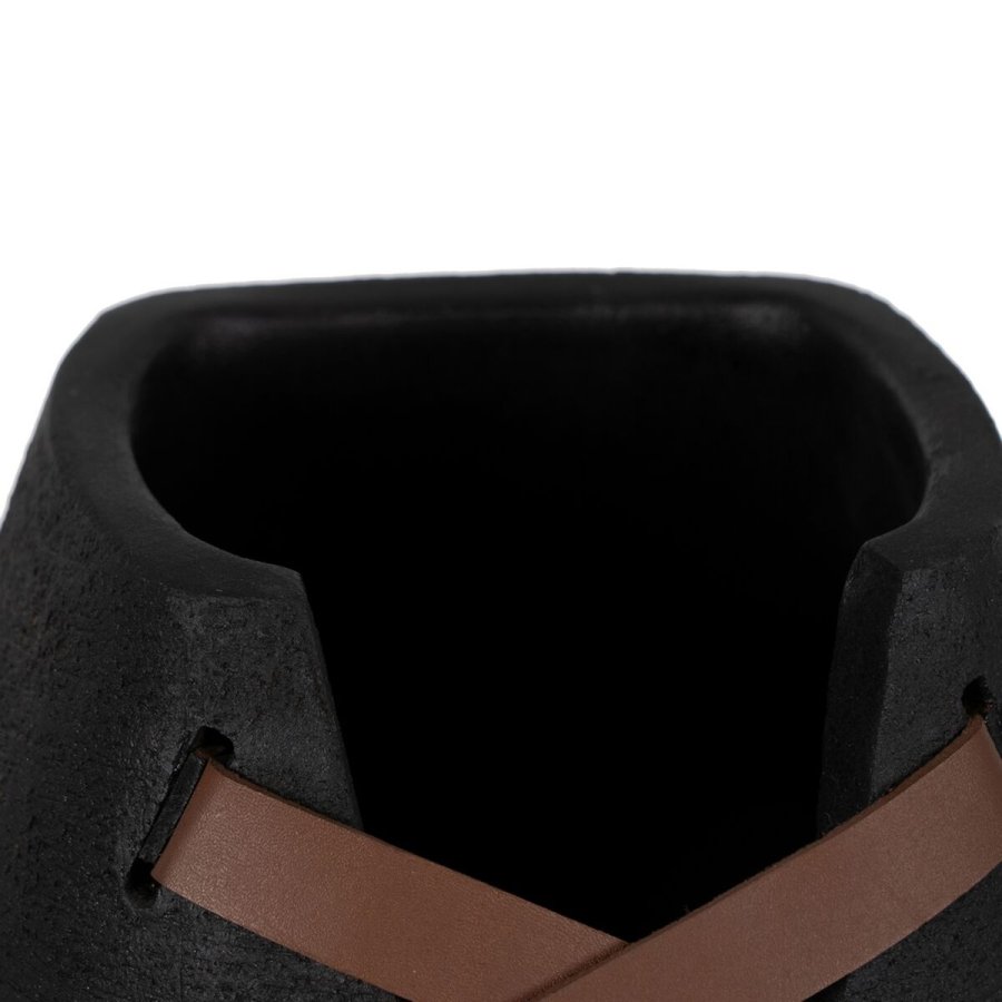 Vase Sort Keramik 20 x 20 x 41 cm #3