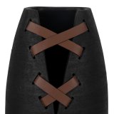 Vase Sort Keramik 20 x 20 x 41 cm #5