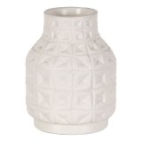 Vase Hvid Keramik 22 x 22 x 28 cm #1