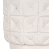 Vase Hvid Keramik 22 x 22 x 28 cm #4