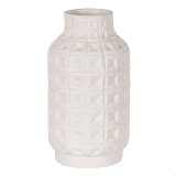 Vase Hvid Keramik 22 x 22 x 41 cm #1