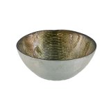 Borddekoration Oliven Glas 14 x 14 x 5 cm 14 x 14 cm #1