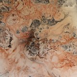 Borddekoration Laksefarvet Krystal 28 x 28 x 12 cm #3