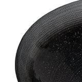 Borddekoration Sort Krystal 30 x 30 x 6,5 cm #2