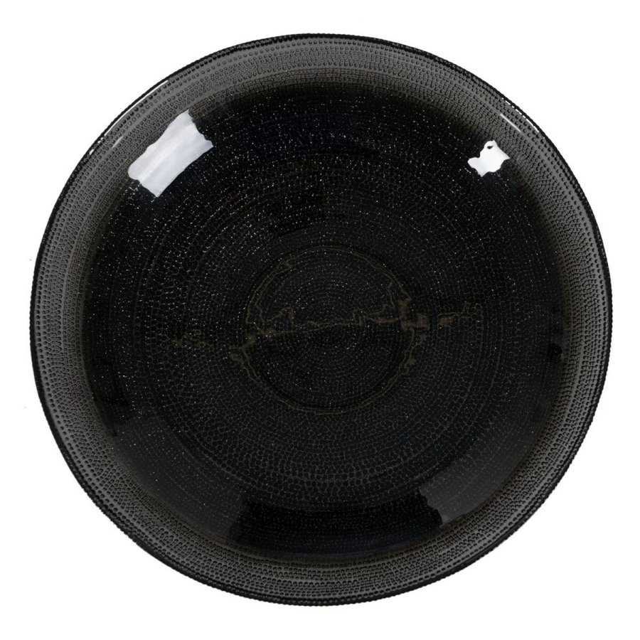 Borddekoration Sort Krystal 30 x 30 x 6,5 cm #5