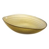 Borddekoration Gul Krystal 21 x 21 x 6,5 cm #1