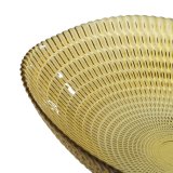 Borddekoration Gul Krystal 21 x 21 x 6,5 cm #4