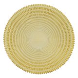 Borddekoration Gul Krystal 40 x 40 x 7 cm #2