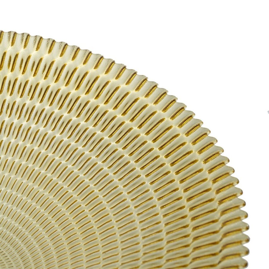 Borddekoration Gul Krystal 40 x 40 x 7 cm #3