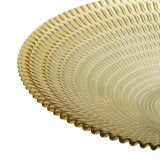 Borddekoration Gul Krystal 40 x 40 x 7 cm #5