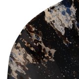 Borddekoration Bl Brun Krystal 39 x 39 x 6,5 cm #2