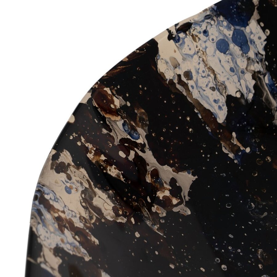 Borddekoration Bl Brun Krystal 39 x 39 x 6,5 cm #2