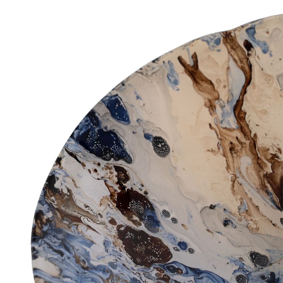 Borddekoration Bl Brun Krystal 29 x 29 x 5 cm #2