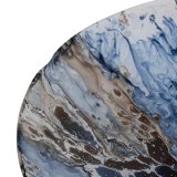 Borddekoration Bl Brun Krystal 39 x 39 x 6,5 cm #2