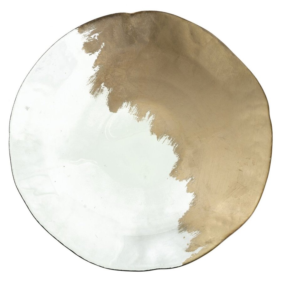 Borddekoration Gylden Krystal 39 x 39 x 6,5 cm #2