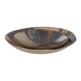 Borddekoration Brun Fldefarvet Krystal 29 x 29 x 7 cm #2