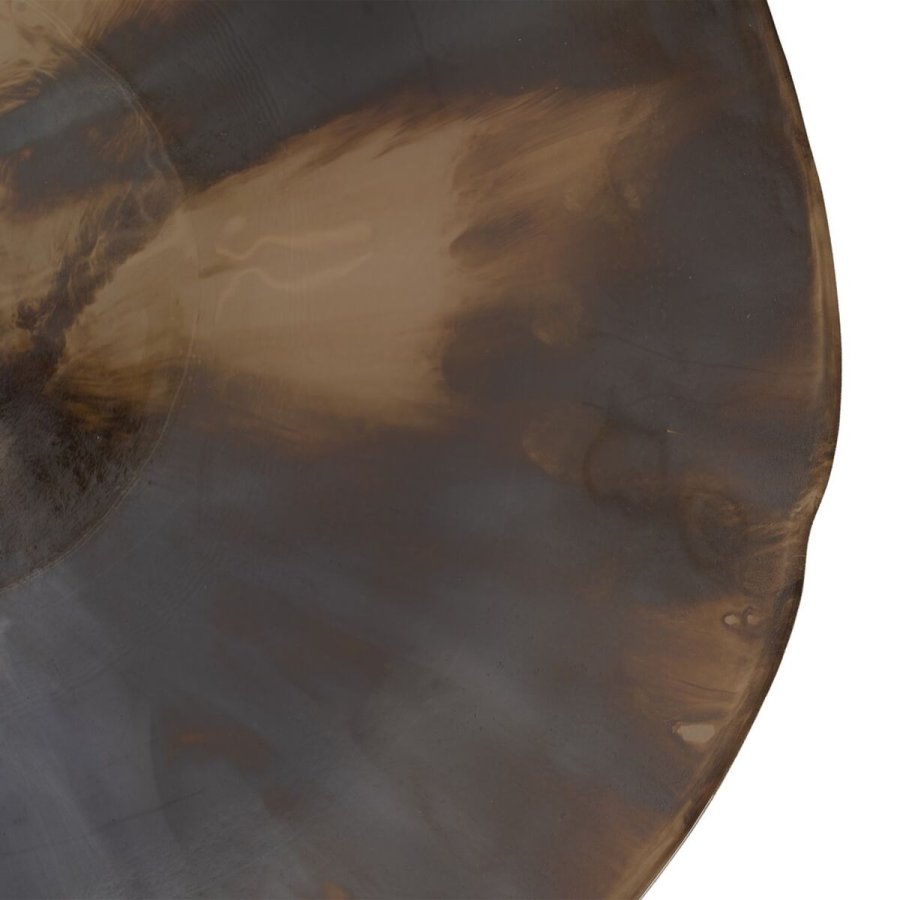 Borddekoration Brun Fl�defarvet Krystal 40 x 40 x 9 cm #4