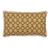 Pude Bomuld Brun Beige 50 x 30 cm #1