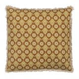 Pude Bomuld Brun Beige 50 x 50 cm #1