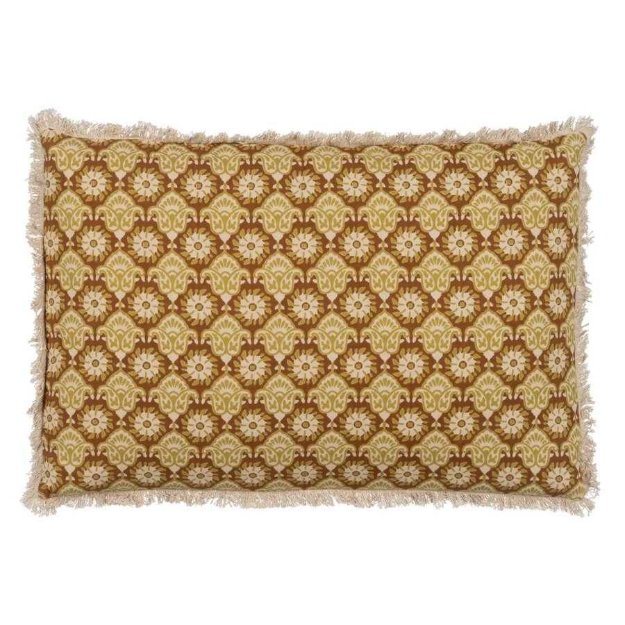 Pude Bomuld Brun Beige 60 x 40 cm #1