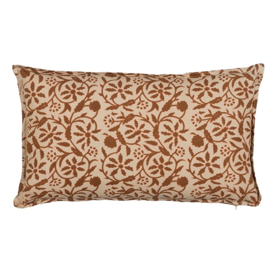 Pude Bomuld Brun Beige 50 x 30 cm #1