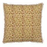 Pude Bomuld Brun Beige 50 x 50 cm #1