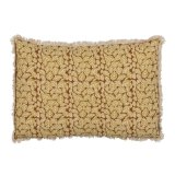 Pude Bomuld Brun Beige 60 x 40 cm #1