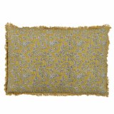 Pude Bomuld Beige Sennep 60 x 40 cm #1