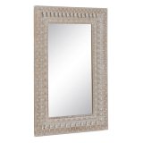 Vgspejl Hvid Natur Vertikalt 71,1 x 5,1 x 101,6 cm #1