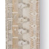 Vgspejl Hvid Natur Vertikalt 71,1 x 5,1 x 101,6 cm #9