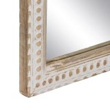 Vgspejl Hvid Natur Vertikalt 60,9 x 3,8 x 152,4 cm #25