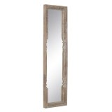 Pkldningsspejl Hvid Natur Vertikalt 48,26 x 7 x 183 cm #1