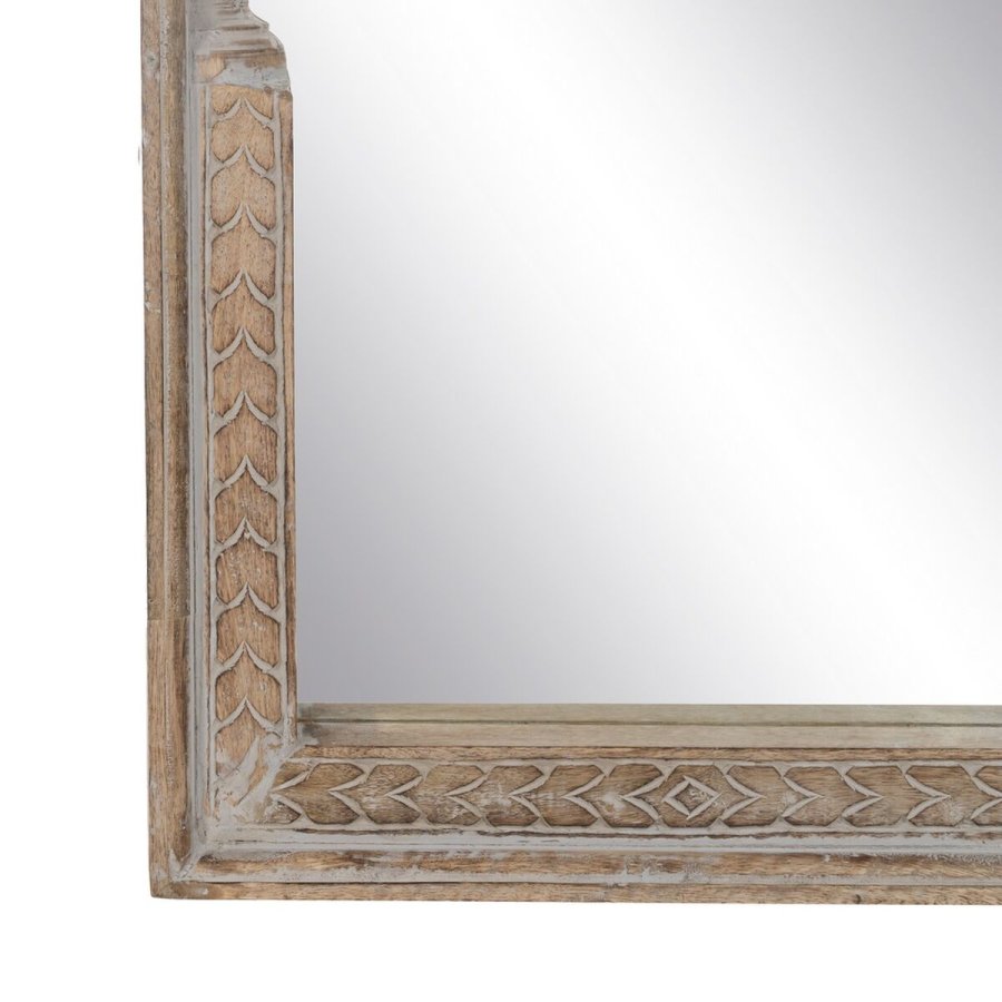Pkldningsspejl Hvid Natur Vertikalt 48,26 x 7 x 183 cm #21
