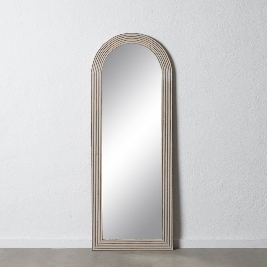 Pkldningsspejl Hvid Natur Vertikalt 64,8 x 3,8 x 172,7 cm #5