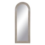 Pkldningsspejl Hvid Natur Vertikalt 64,8 x 3,8 x 172,7 cm #1