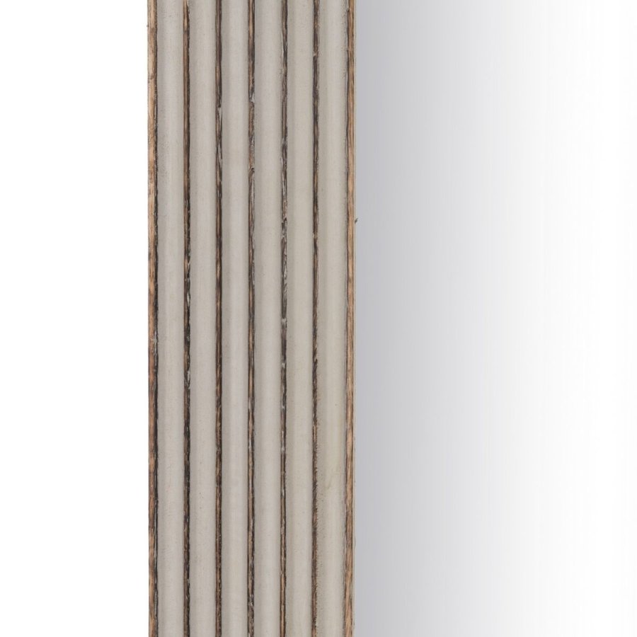 Pkldningsspejl Hvid Natur Vertikalt 64,8 x 3,8 x 172,7 cm #17