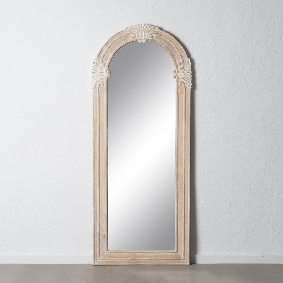 Pkldningsspejl Hvid Natur Vertikalt 87,63 x 3,8 x 203,2 cm #5