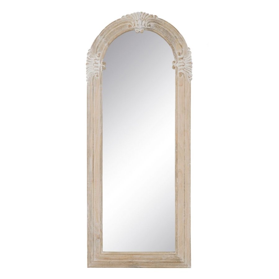 Pkldningsspejl Hvid Natur Vertikalt 87,63 x 3,8 x 203,2 cm #9