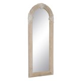 Pkldningsspejl Hvid Natur Vertikalt 87,63 x 3,8 x 203,2 cm #1