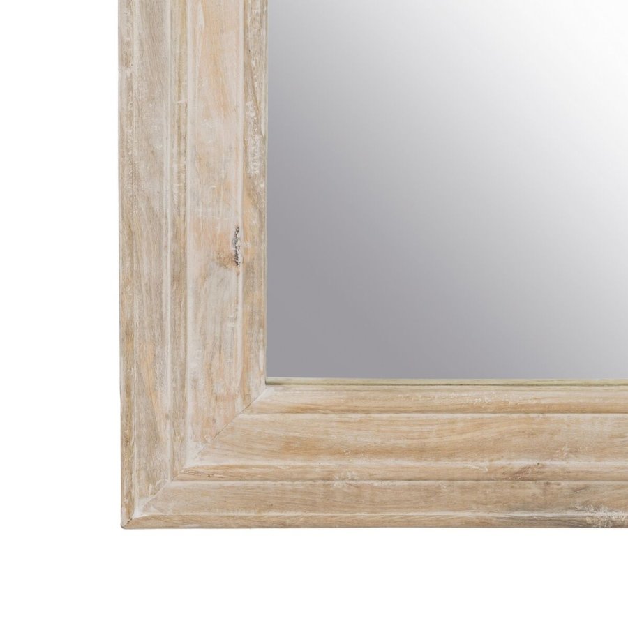 Pkldningsspejl Hvid Natur Vertikalt 87,63 x 3,8 x 203,2 cm #25