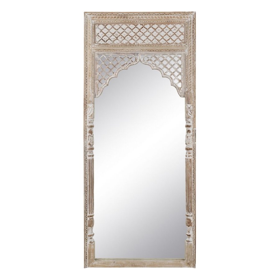 Pkldningsspejl Hvid Natur Vertikalt 76 x 7 x 176,5 cm #9