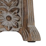 Kandelaber Hvid Natur Jern Mangotr 19 x 19 x 68,5 cm #6