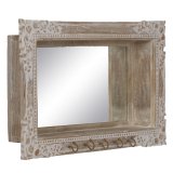 Vgspejl Hvid Beige Vertikalt 61 x 10,79 x 38 cm #1